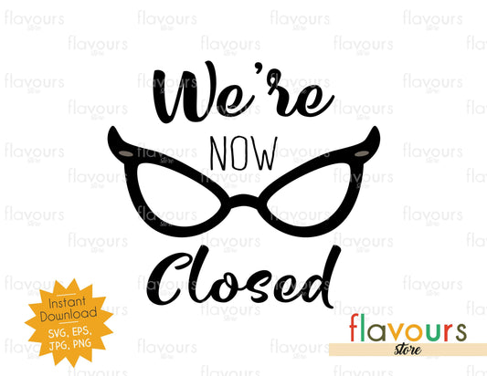 We're now closed - Roz - Monsters Inc - SVG Cut File - FlavoursStore