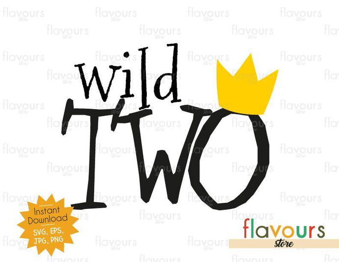 Wild Two - Wild Thing - Cuttable Design Files - FlavoursStore