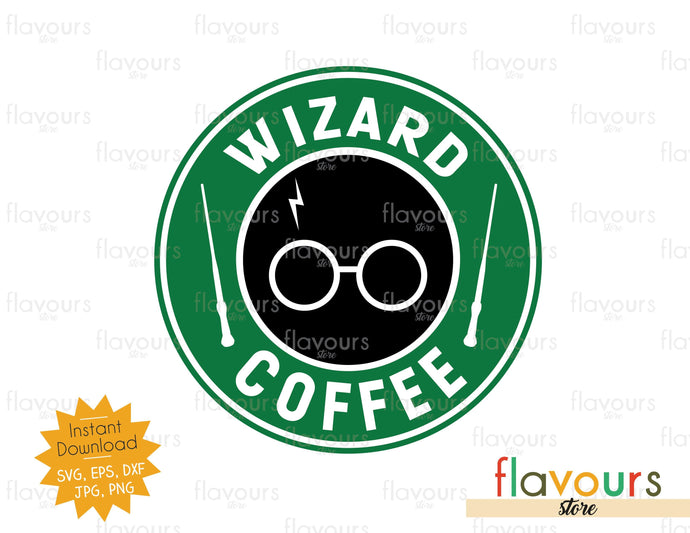 Wizard Coffee - SVG Cut File - FlavoursStore