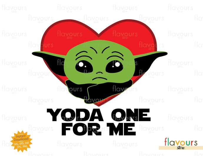 Yoda One for me - SVG Cut File - FlavoursStore